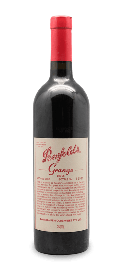 Penfolds, Grange, South Australia 10042852003