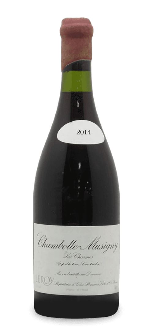 Domaine Leroy, Chambolle-Musigny Premier Cru, Les Charmes 10438422014