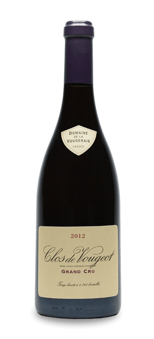 Domaine de la Vougeraie, Clos de Vougeot Grand Cru 10593602012