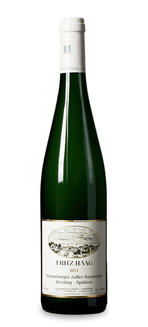 Fritz Haag, Brauneberger Juffer Sonnenuhr Riesling Spatlese, Mosel 10862502012