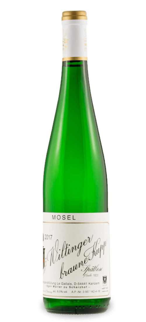 Egon Muller, Gallais Wiltinger Braune Kupp Riesling Auslese, Mosel 10897272017