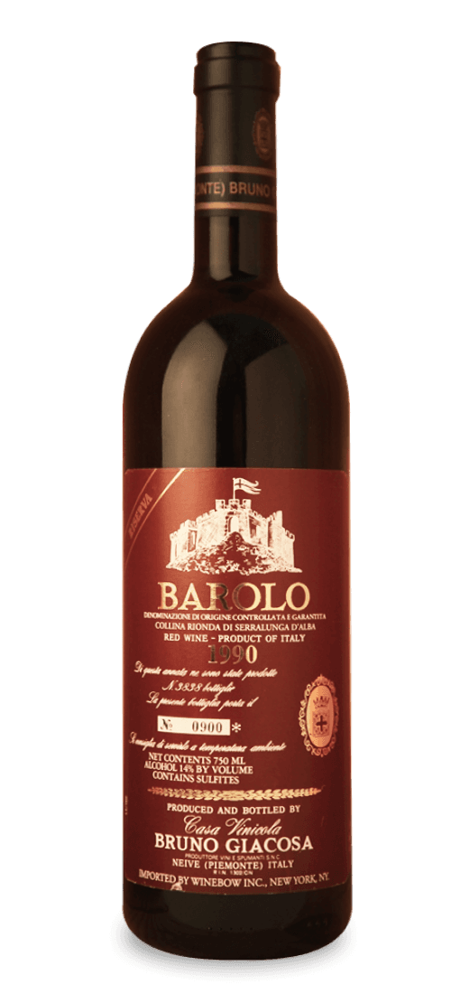 Bruno Giacosa, Barolo, Falletto di Serralunga d'Alba Riserva 11000201990