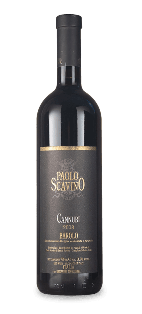 Paolo Scavino, Barolo, Cannubi 11050252008