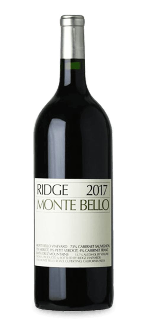 Ridge, California Cabernet Sauvignon Monte Bello, Santa Cruz Mountains 11231642017