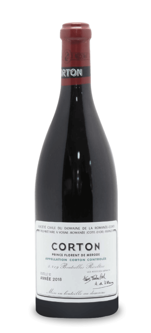 Domaine de la Romanee-Conti, Corton Grand Cru, Prince Florent de Merode 11491112018