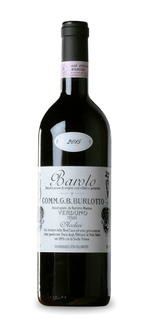 Comm. G.B. Burlotto, Barolo, Acclivi 11718202015