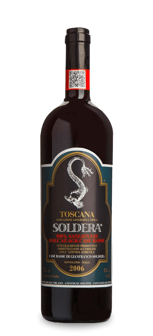 Soldera Case Basse, 100% Sangiovese, Toscana 12265042006