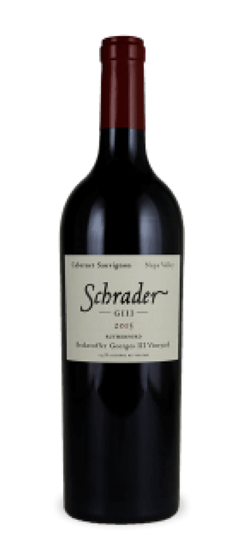 Schrader, GIII Beckstoffer Georges III Vineyard Cabernet Sauvignon, Rutherford 13165602015