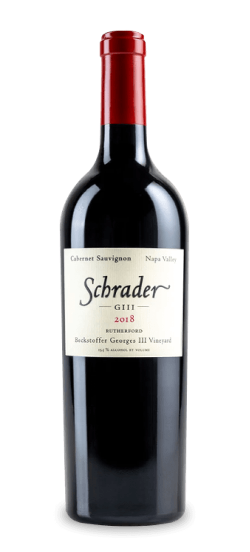 Schrader, GIII Beckstoffer Georges III Vineyard Cabernet Sauvignon, Rutherford 13165602018