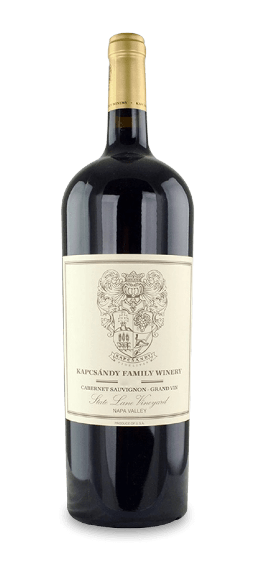 Kapcsandy Family Winery, State Lane Vineyard Grand Vin Cabernet Sauvignon, Yountville 13800132015