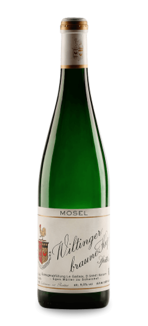 Egon Muller, Scharzhof Gallais Wiltinger Braune Kupp Riesling Spatlese, Mosel 14188282015