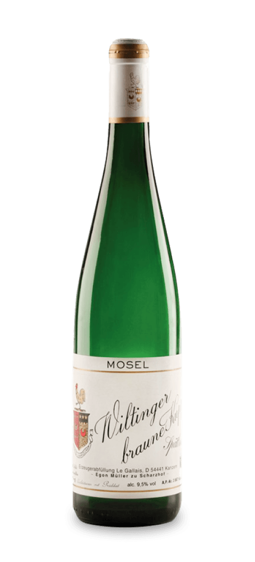 Egon Muller, Scharzhof Gallais Wiltinger Braune Kupp Riesling Spatlese, Mosel 14188282018