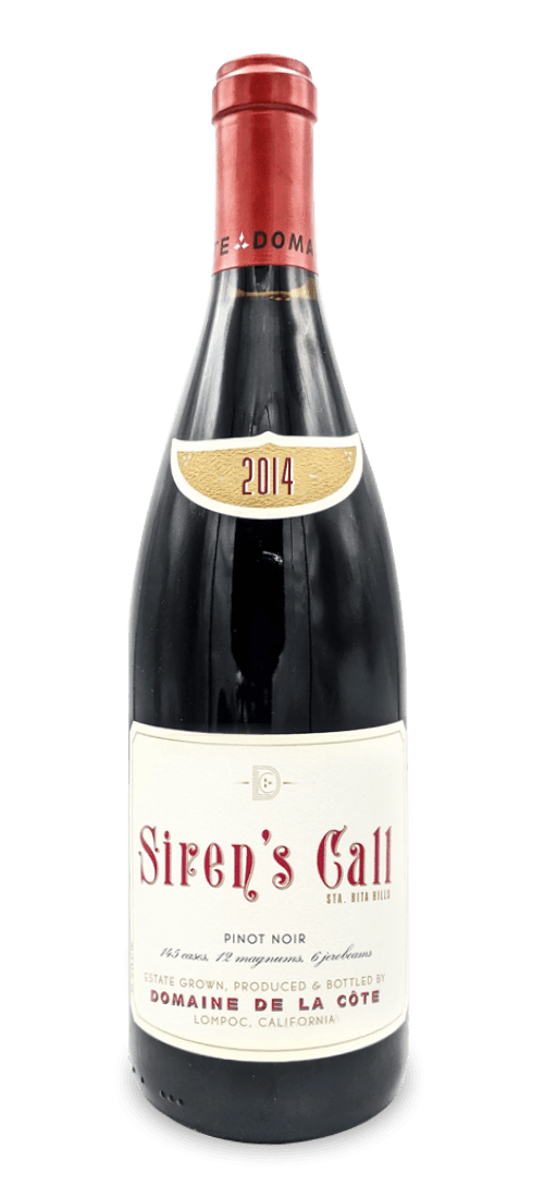 Domaine de la Cote, Sirens Call Pinot Noir, Sta. Rita Hills 14456332014