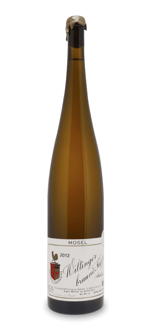 Egon Muller, Le Gallais Wiltinger Braune Kupp Auslese Goldkapsel Versteigerung, Mosel 14753482012