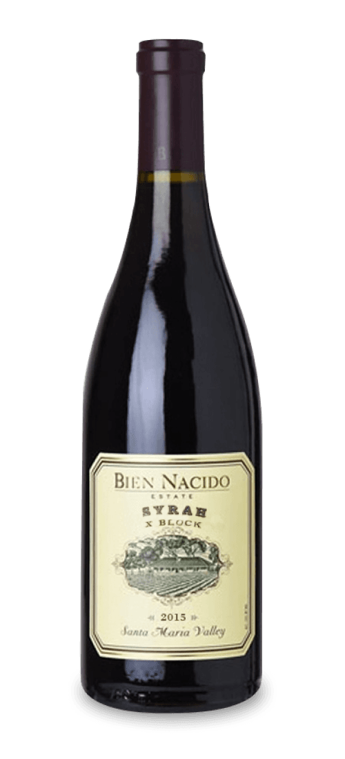 Bien Nacido, X Block Syrah, Santa Maria Valley 17142812015