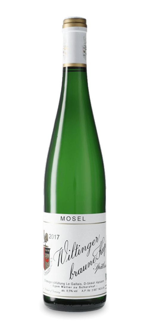 Egon Muller, Wiltinger Braune Kupp Le Gallais Riesling Spatlese Auktion, Mosel 17433512017