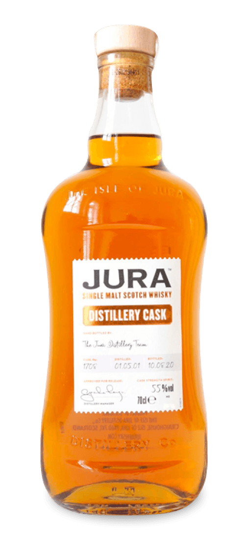 Isle of Jura, Single Malt Hogshead 250L 'Full Cask' No 700985, Islands 22374932012