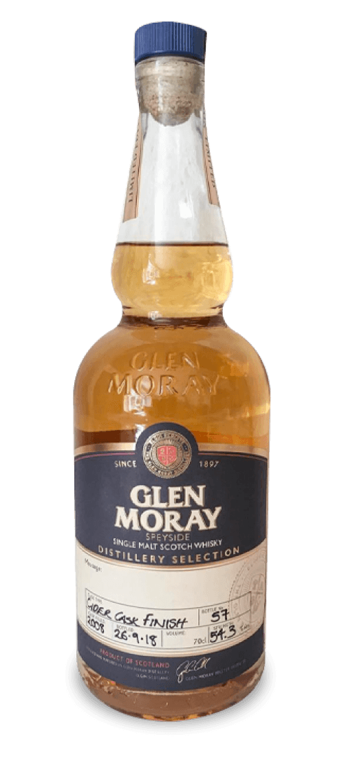 Glen Moray, Single Malt Hogshead 'Full Cask' No 003 OLA 140.9 ABV 69.8, Speyside 22508692008