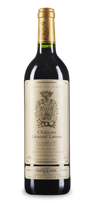 The history of Château Gruaud Larose has more twists and turns than an M. Night Shyamalan movie. To collectors and connoisseurs of the estate, though, one thing is abundantly clear - Château Gruaud Larose knows great wine. Its grand vin has never received a rating below 90. Moreover, critics routinely praise this Bordeaux red blend for its rich textures, unassailable purity, and “one hell of a great finish,” according to Jeb Dunnuck.
The 2020 Château Gruaud Larose continues the estate’s tradition of excellence. The cabernet sauvignon, merlot, and cabernet franc blend makes its presence felt immediately, with juicy black fruits and classic Saint Julien freshness spring forth from the glass. Fine-grained tannins glide across the mid-palate, leading to a spice-laden finish that should age well for two-plus decades.
The Final Sip: Ownership changes. Château Gruaud Larose doesn’t. This Bordeaux red blend consistently earned ratings in the mid-90s, and the 2020 vintage is no exception.