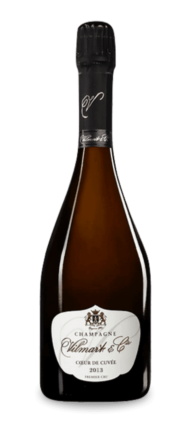 True to the Vilmart & Cie style, the 2013 vintage represents the estate at the peak of its powers. Like all of their cuvées, Couer de Cuvée comes from fruit exclusively grown and produced by Vilmart & Cie with the result marrying ripeness and acidity to form a perfect harmony. With a palatable tension that lingers through the finish, this tête de cuvée soars above its competition.
Even in youth, 2013 Vilmart Coeur de Cuvée has an open and friendly personality. The expressiveness of the 80 chardonnay and 20 pinot noir shines through from start to finish. Notes of citrus, green apple, and freshly baked brioche form a wave of aromas that grabs the attention and refuses to let go. The luxurious mousse-like finish serves as the perfect coda from one of the finest producers in Champagne.