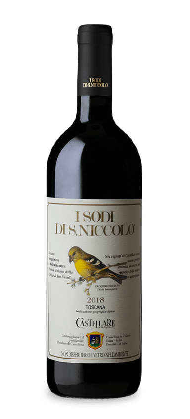 “The 2018 I Sodi di San Niccolò is the most elegant Sodi I have ever tasted, and I have tasted them all.” Those are the opening words of Antonio Galloni’s review of this celebrated Tuscan red. He has a point. Even with the imposing tannic structure, the supple fruits and focused purity shine of I Sodi di San Niccolò through from start to finish.
Perhaps this complexion shouldn’t surprise us, considering Castellare’s reputation. The estate has long used traditional winemaking practices that prioritize quality above all else. For instance, it does not use synthetic chemicals, and its yields per acre are significantly lower than the threshold level allowed by Chianti Classico DOCG. The result: wine with beautifully concentrated aromas and flavors along with unending elegance.
The Final Sip: Castellare parlayed the magnificent 2018 vintage into one of the finest versions of I Sodi di San Niccolò ever.