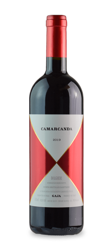 Gaja has been a well-regarded family-owned estate for more than 150 years. However, it wasn’t until the 1970s that Gaja reached the beloved status that it enjoys today. Under the guidance of Giovanni Gaja, the estate began producing single-vineyard Barbaresco. It also utilized French grape varieties and practices that married the best of Bordeaux and Piedmont winemaking. Then in 1996, T Angelo Gaja had spun off Ca’Marcanda as a way to challenge himself with cabernet sauvignon.
The 2019 Gaja Ca'Marcanda 'Camarcanda' Bolgheri continues that tradition of excellence and innovation. The favorable growing conditions in 2019 yielded an intense, striking, and balanced red blend that’s rife with dark fruit, herbs, coffee, oak, and earthiness. As wine critic Monica Larner put it, “This is a gorgeous wine—one of the best made at Ca' Marcanda for sure.”
The Final Sip: Camarcanda represents the best that Ca’Marcanda has to offer, and the 2019 vintage only proves the rule.