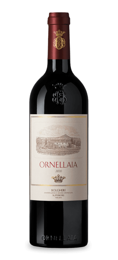 Ornellaia belongs in the pantheon of great Italian wines. It’s revered in the same way as first growth Bordeaux and California’s cult cabs, consistently earning critic scores between 95 and 100. The 2020 vintage is no exception. Estate director Axel Heinz called it ‘a classic Ornellaia,’ with slightly less cabernet sauvignon than the previous release.
Meanwhile, Wine Advocate’s Monica Larner praised the effort as “a beauty, so generous and opulent with fully seamless transitions.” The red blend offers a sweeping expression of the terroir, balancing notes of fruit and oak in harmony. Moreover, the ripeness and freshness of 2020 Ornellaia capture the fruit at its apex in an earlier-ripening vintage.
The Final Sip: Anyone in search of a masterclass in Italian winemaking should not hesitate to grab a bottle or two of 2020 Ornellaia.