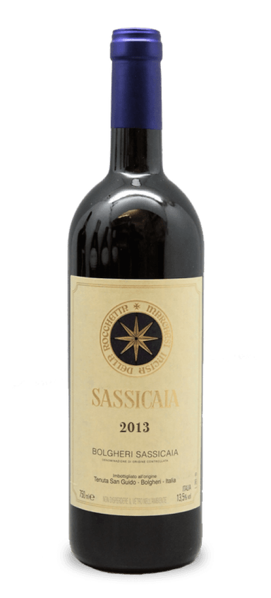 It’s impossible to talk about great Super Tuscans without mentioning Sassicaia. Not only does this Bordeaux-style red blend continuously enamor critics and connoisseurs, but it is also the first of its kind. Mario Incisa della Rocchetta produced the seminal vintage in 1948, even though the Italian wine classification system refused to recognize it. Incise della Rocchetta would get the last laugh, though. In 1994, Sassicaia was granted its own classification.
The 2013 Sassicaia reveals what makes this Tuscan treasure so special. A blend of 85 cabernet sauvignon and 15 cabernet franc, the blend is balanced and graceful with dazzling acids, lively red fruits, and tremendous length. Don’t dare open a bottle in youth, though. The austere structure commands at least 15 years in the cellar before opening. 
The Final Sip: The 2013 Sassicaia captures what makes this legendary label even among Tuscan icons.