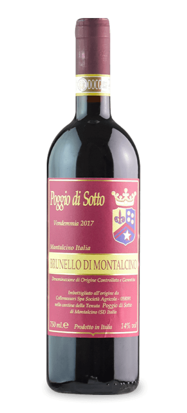 The 2017 Fattoria Poggio di Sotto Brunello di Montalcino comes from the Tuscan countryside, but it draws countless comparisons to Burgundy. The 100 sangiovese displays grace and restraint over power and muscularity. The nose unveils delicate floral aromas, and while the body glides effortlessly over the palate, this Brunello does not lack depth.
The 2017 vintage benefits from top-tier terroir and 60-year-old vines. Thanks to well-draining clay and limestone soil, the certified-organic sangiovese developed an intense brightness and complexity. That translates to a silky body and plush tannins that should integrate with time. In her review, wine critic Monica Larner wrote, “2017 Brunello di Montalcino is an impossibly graceful wine from a challenging vintage. This bottle defies the odds.”
The Final Sip: Even though Montalcino and Burgundy are 600 miles apart, this highly collectible Brunello has earned comparisons to reds from the great French region.